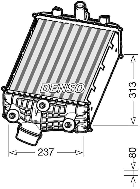 Denso Charge Air Intercooler DIT28001